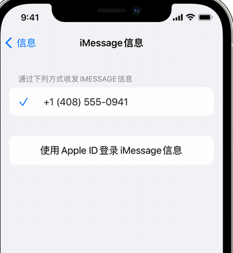 忻州apple维修iPhone上无法正常发送iMessage信息 