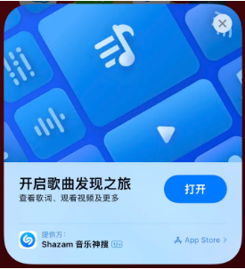 忻州苹果14维修站分享iPhone14音乐识别功能使用方法 